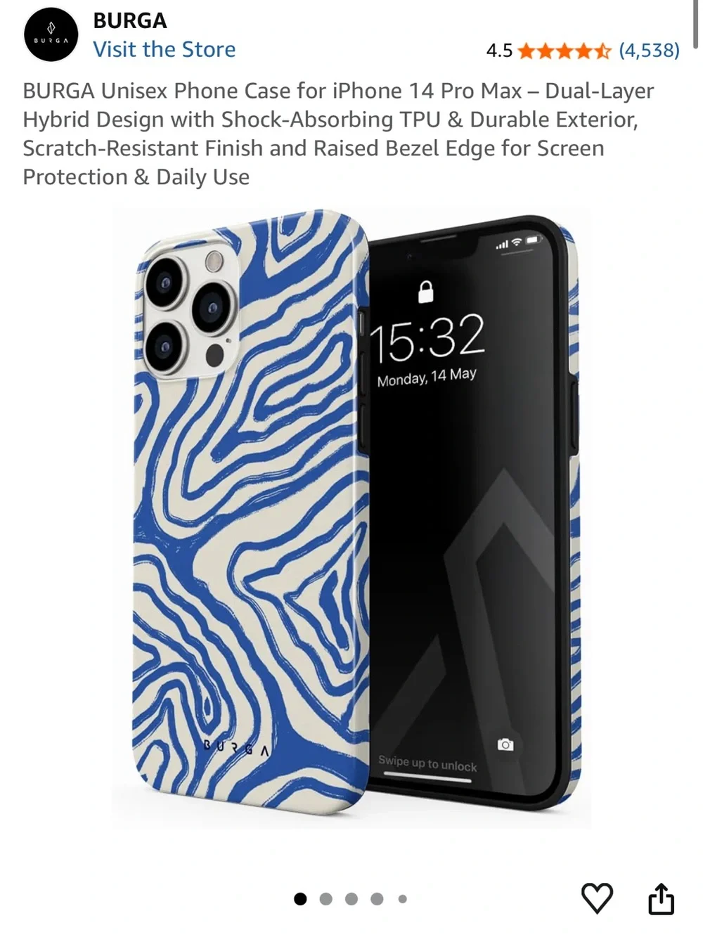 Burga stylish phone